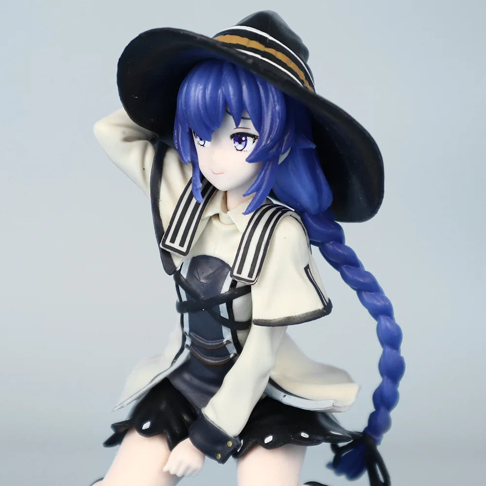 10cm Anime Jobless Reincarnation Roxy Migurdia Actionfigur Desktop-Dekorationen Kawaii Mädchen Figur Nudelstopper PVC Modell Spielzeug