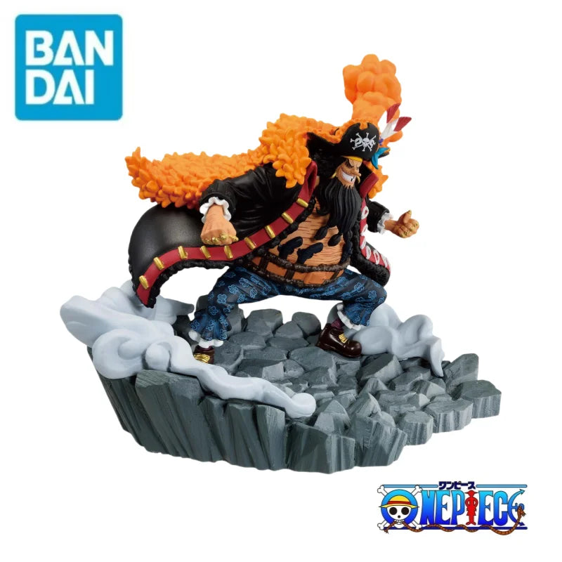 In Stock Bandai Original One Piece Banpresto Marshall D Teach Trafalgar D Water Law 100% Genuine Holiday Gifts Figurine Model
