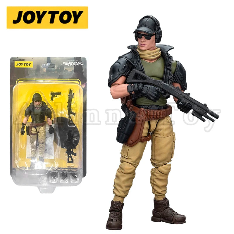 JOYTOY 1/18 3.75 Action Figures Military Armed Force Series Anime Model Gift