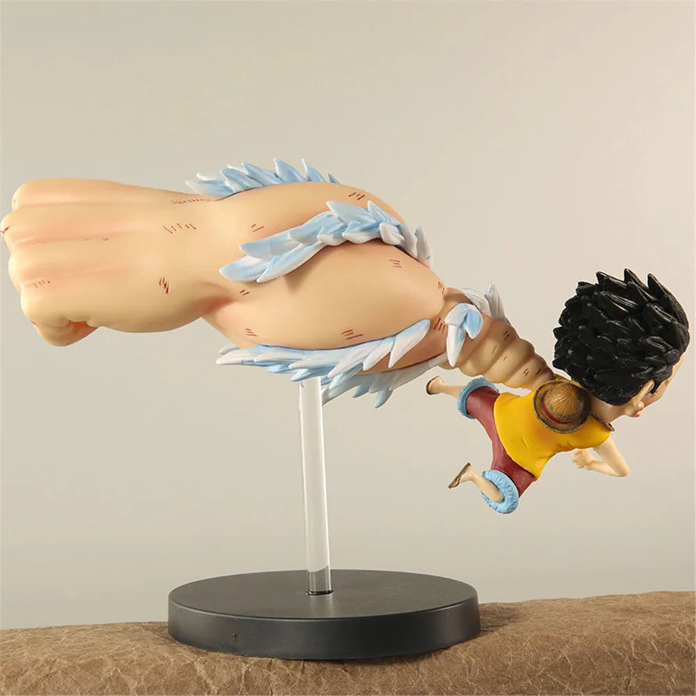 23 см Аниме One Piece Monkey D Luffy Gear 3 Battle Ver. PVC екшън фигурка Колекционерска кукла Фигурка Модел Играчки Детски Подаръци
