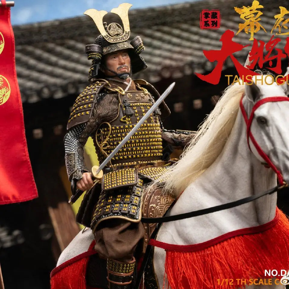 D12TOYS 1/12 6in Action Figure Palm Collection Series Japanese Shogun Samurai Toy gift decoration