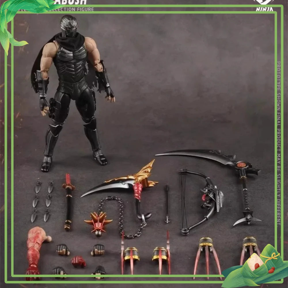 Brand-new Spot 1/12 Ninja Warrior Ninja Assassin Dragon Falcon Falcon Dragon Movable Doll Handicraft