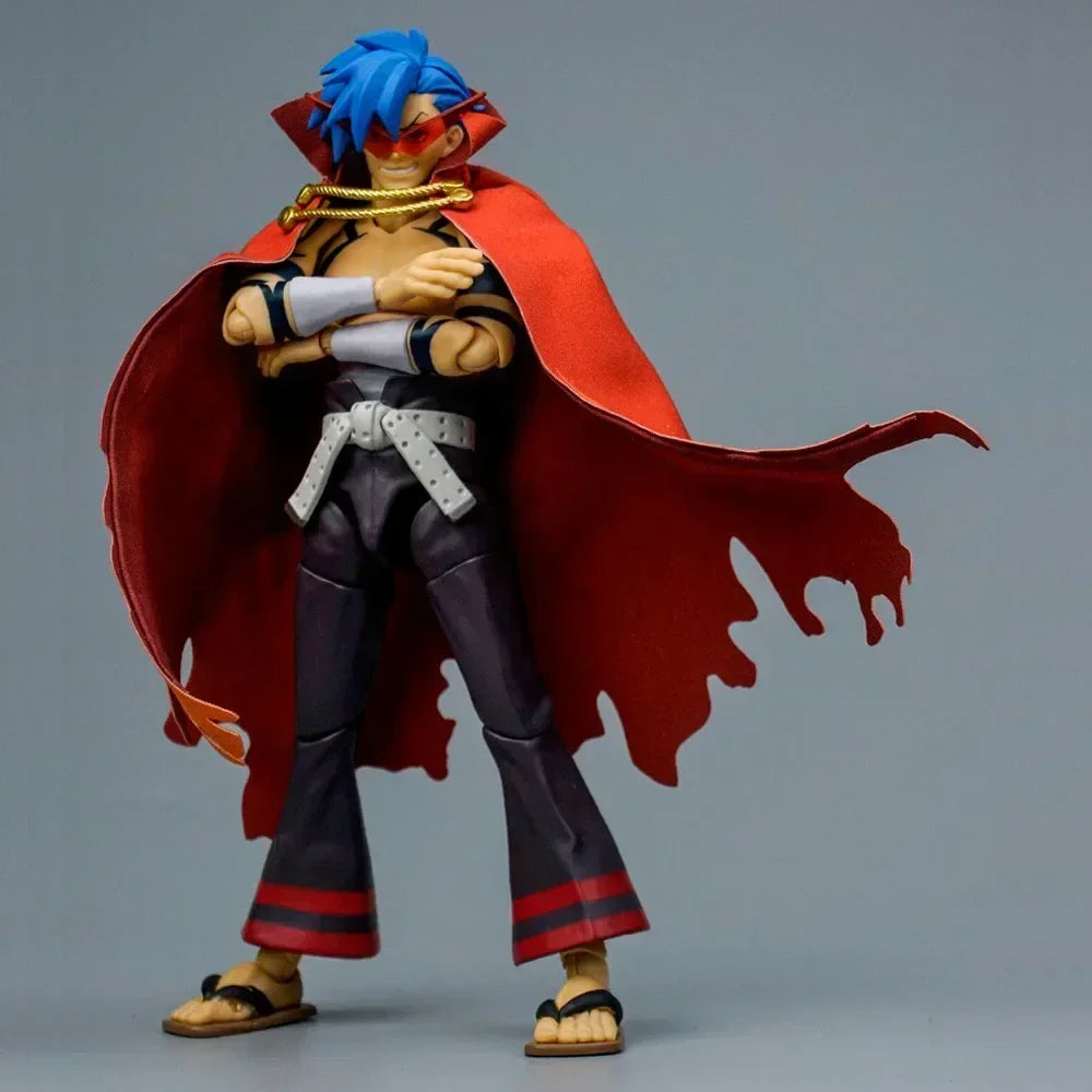 ANIPLEX Original BUZZmod Kamina  Action Figure Anime Tengen Toppa Gurren-Lagann Character Model Toy Gift Collection