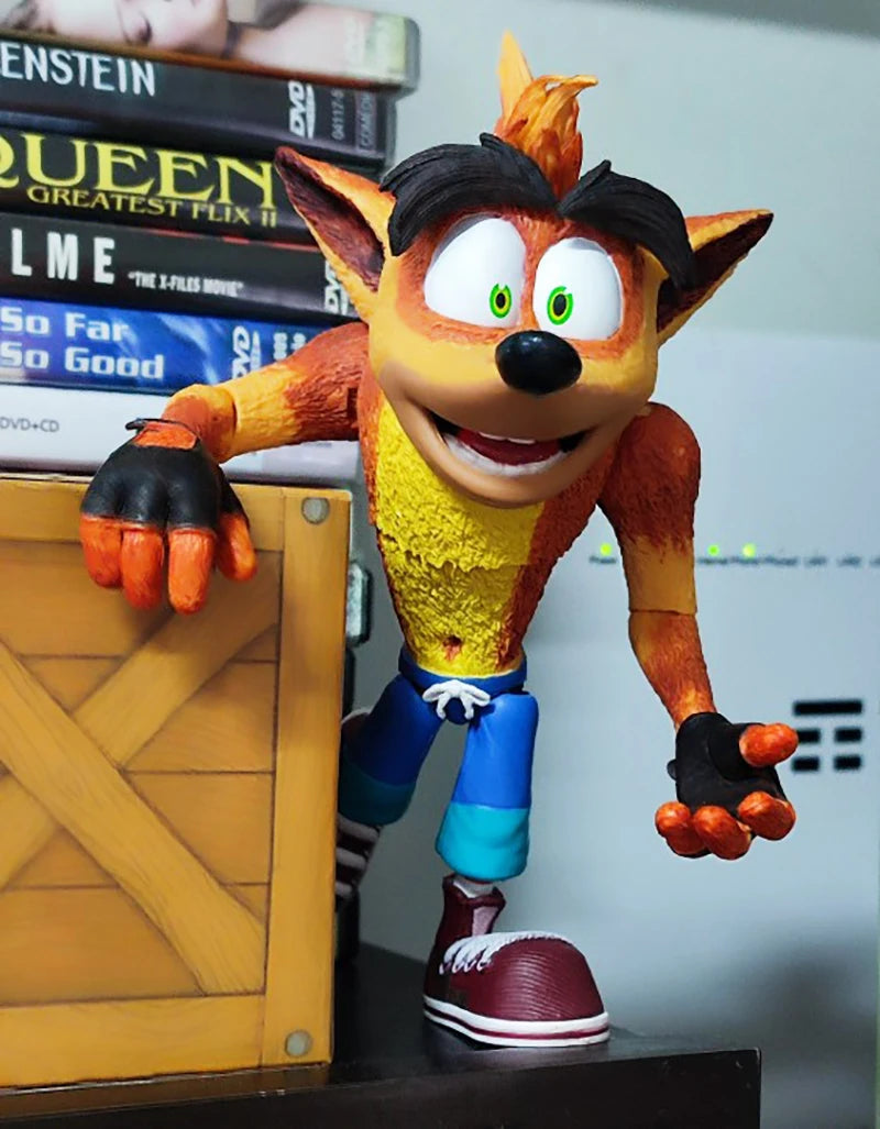 Crash Figure Game Crash Bandicoot Sane Trilogy Action Anime Figure Toy Doll Decoration Halloween Gifts