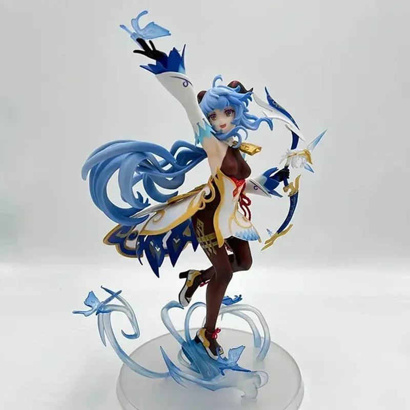 Genshin Impact Wanderer Anime Figure Bow And Arrow Ganyu Action Figure Adult Model Doll Toys Gifts  Gan Yu 1/7 Model Box Set