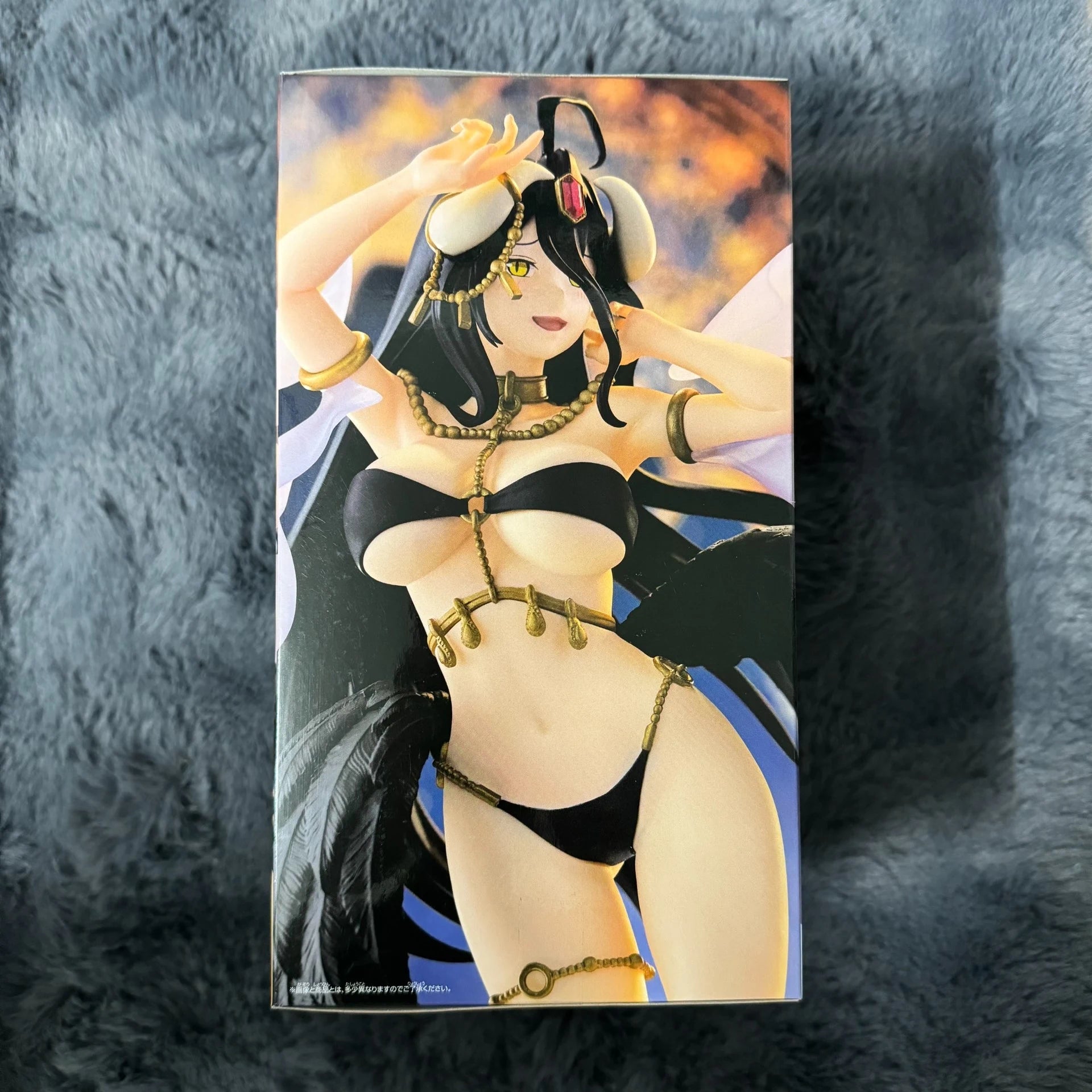 Genuine Banpresto Overload 21cm Albedo Action Figures Collection Model Toy Christmas Gifts