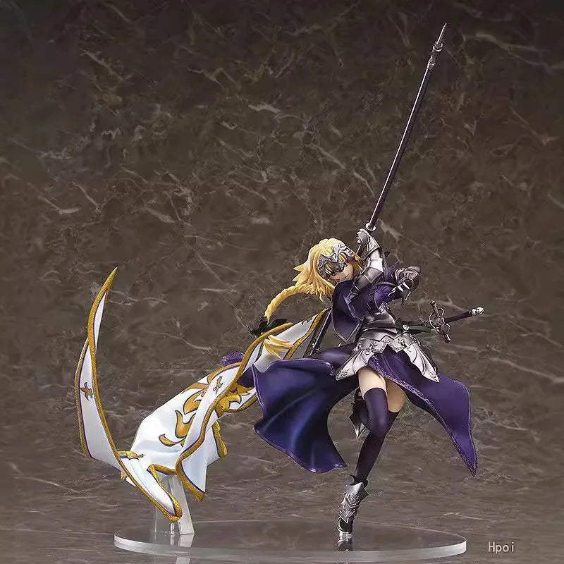 Fate/Arypha Generation 5 Jeanne d'Arc Heiliges Mädchen Jeanne d'Arc Flagge k Lineal Sammlerfigur Spielzeug für Erwachsene in Sto