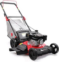 Rasenmäher mit Benzinmotor, 21 Zoll 144ccm Motor, 3-in-1-Rasenmäher zum Hinterherfahren, Öl im Lieferumfang enthalten