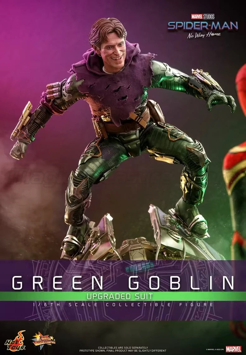 【MT】Hot Toys MMS674 Marvel Spider-Man: No Way Home GREEN GOBLIN Norman Osborn Upgraded Version 1/6 Action Figure Collection Toys