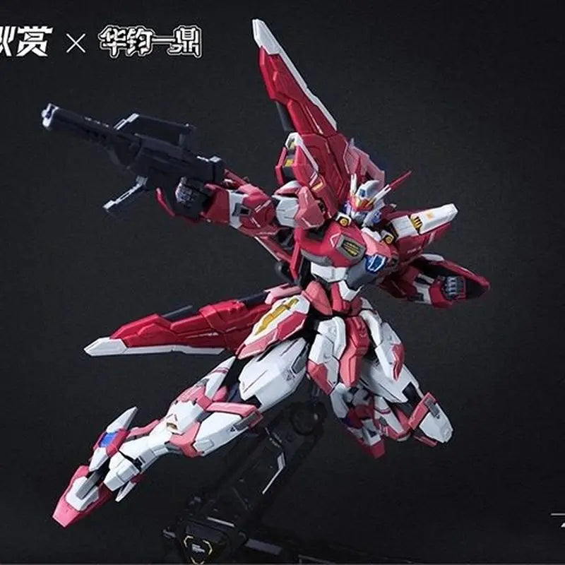 QianQiuShang 1/100 Alkaid Pink II XH-B01A Assembly Mecha Model Kit Action Figures With Display Stand Collectible Toy Decor Gift