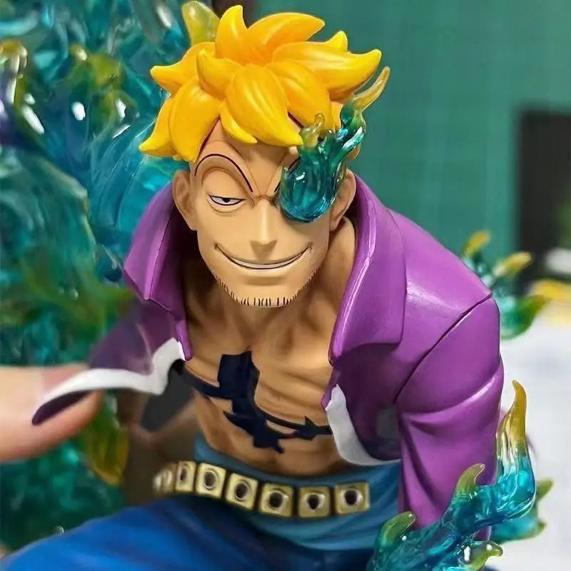One Piece Figures Immortal Birds Marco Action Figurine PVC Gk 20CM Statue Doll Room Decoration Anime Collection Model Toys Gifts