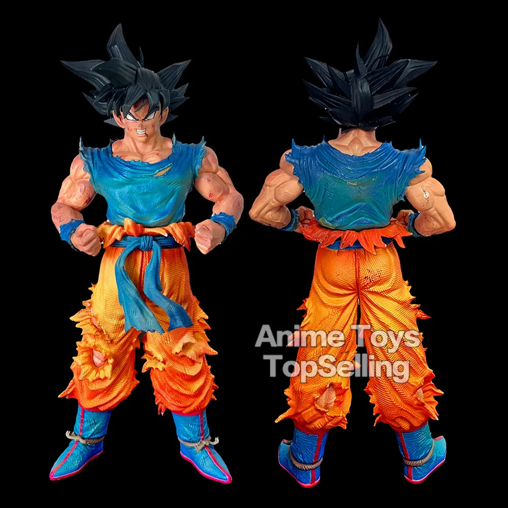 27-28cm Anime Dragon Ball Figure Super Saiyan Goku Action Figure Pvc Statue Collection Model Toys for Children Gifts