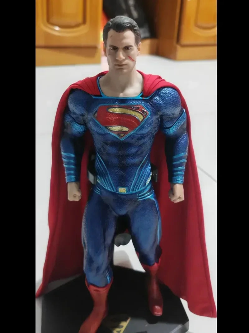 30cm In Stock  League Superman Clark Kent Henry Cavill 1/6 Toys Model Exquisite Collection Action Figurine Model Boys Gift