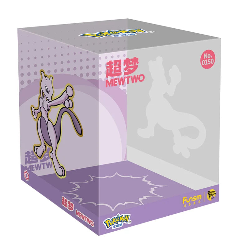 Anime Pokemon Coole Mewtwo Actionfiguren Hochwertiges Original Echtes Sammeln Modell Ornamente Kinderspielzeug Geburtstagsgeschenk