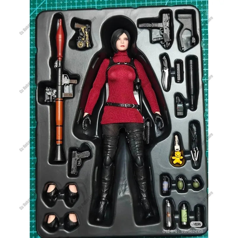 [In Stock] Hot-selling Toy BROTOYS Original Female Spy Ada Wong 1/12 LR011 Figure, Complete 6-Inch Posable Model