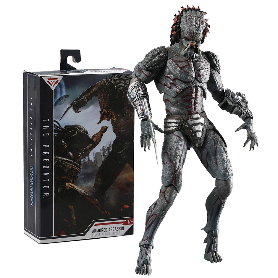 NECA Armoured Assassin Predator PVC Collection Action Figure Figurine Toy Model