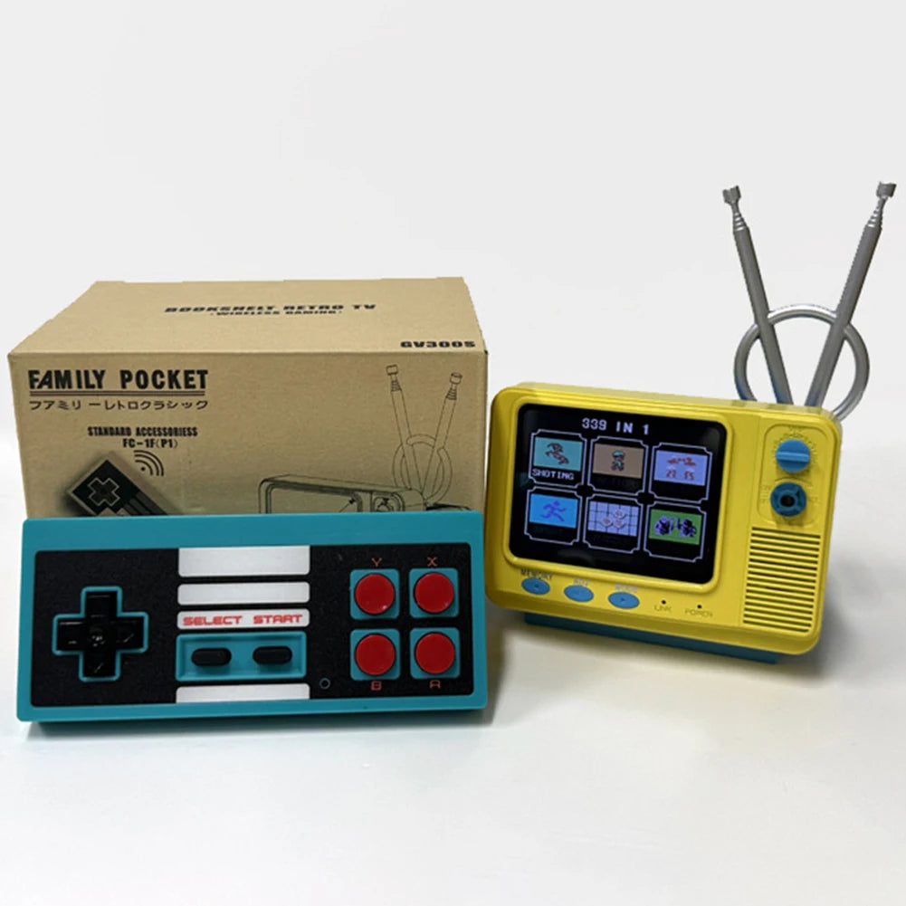 Retro Game Console Mini Portable Video Game Player 3.0 inch Large Screen Handheld Game System