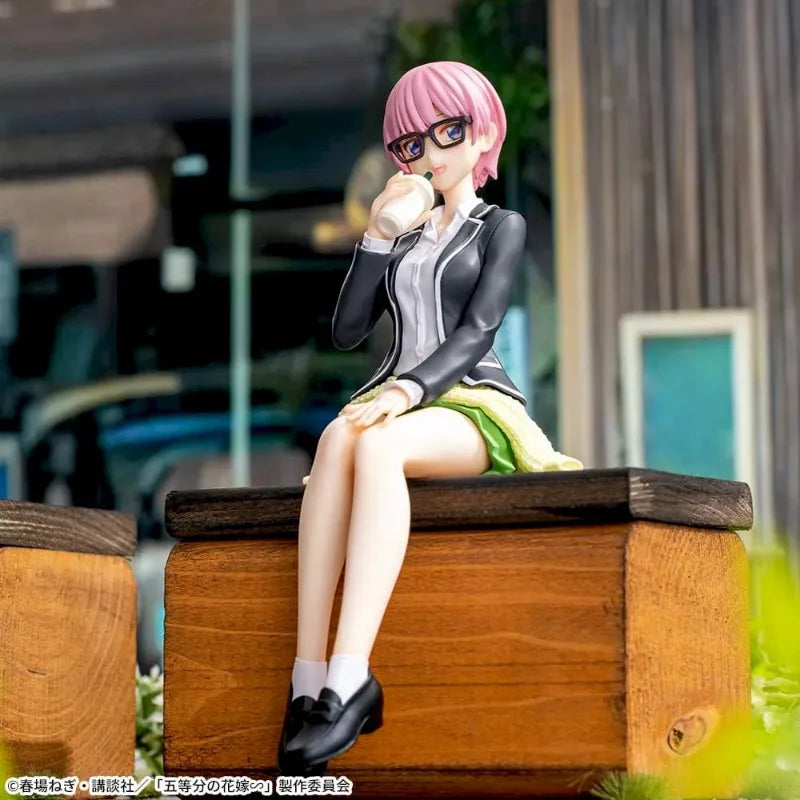 SEGA Genuine Premium The Quintessential Quintuplets Anime Character Nakano Miku Kids Christmas Gift Collection Action Toys Model