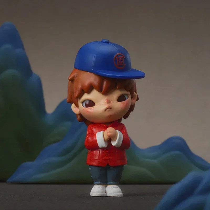 POPMART Hirono X CLOT Mystery Box Mistery Caixa Action Figure Surprise Cute Model Birthday Gift