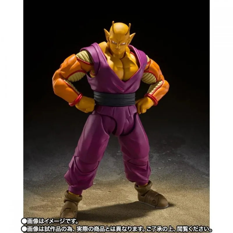 In Stock Bandai S.H.Figuarts SHF Dragon Ball Super Hero Orange Piccolo Anime Figure Action Model Collectible Toys Gift