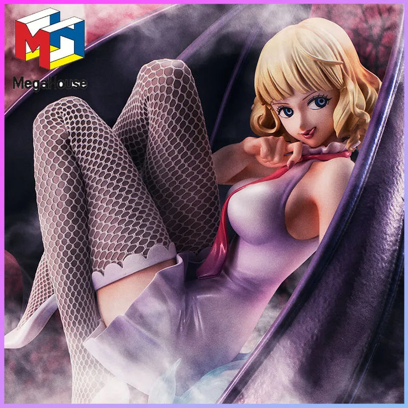 MEGAHOUSE Portrait.Of.Pirates ONE PIECE Evolutionary History Stussy Bat-Bat Fruit PVC ABS Figure Premium Bandai Exclusive Kawaii
