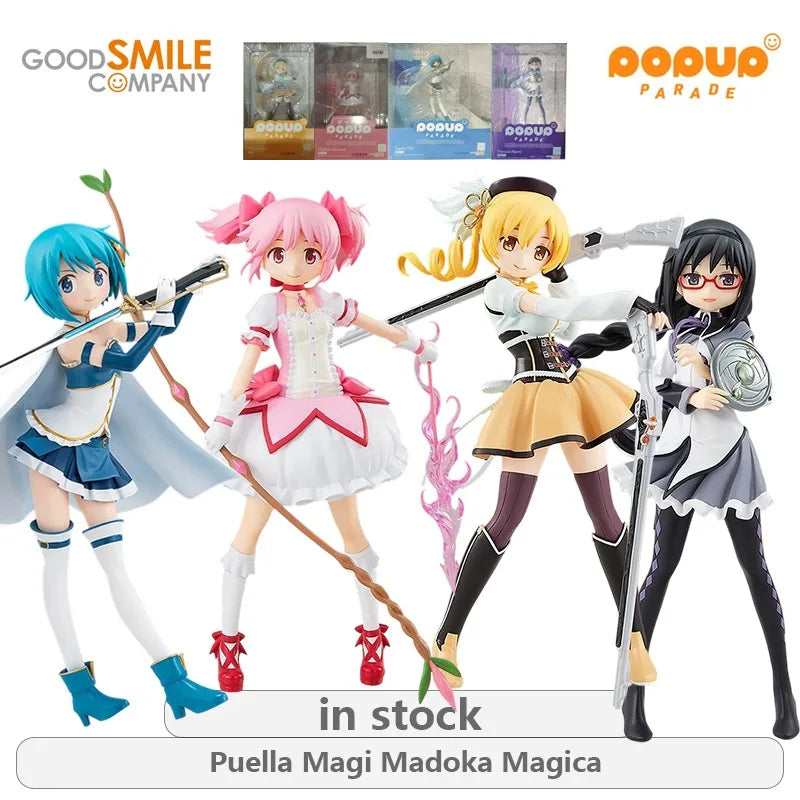 GSC Original POPUP PARADE Puella Magi Madoka Magica Series Tomoe Mami\Deer Eye Circle Anime Not Movable Figure Statue Model Toys