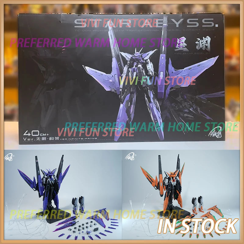 In Stock IRON TOYS TC-004 STAR ABYSS 1/100 Assembly Model Collection Toys PROTOTYPE TEST ROBOT Mecha Harute GN-011