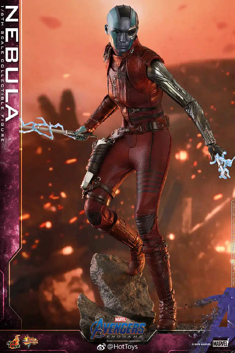 In Stock Hottoys 1/6 Marvel Avengers 4 Endgame Nebula Action Figure Model Hobby Collectible Gift Toy Ht Mms534 Action Figure Toy