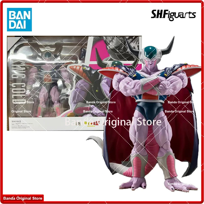100% In Stock Original Bandai S.H.Figuarts SHF King Cold Frieza Vegeta Goku Dragon Ball Z Anime Action Gifts Figures Toys