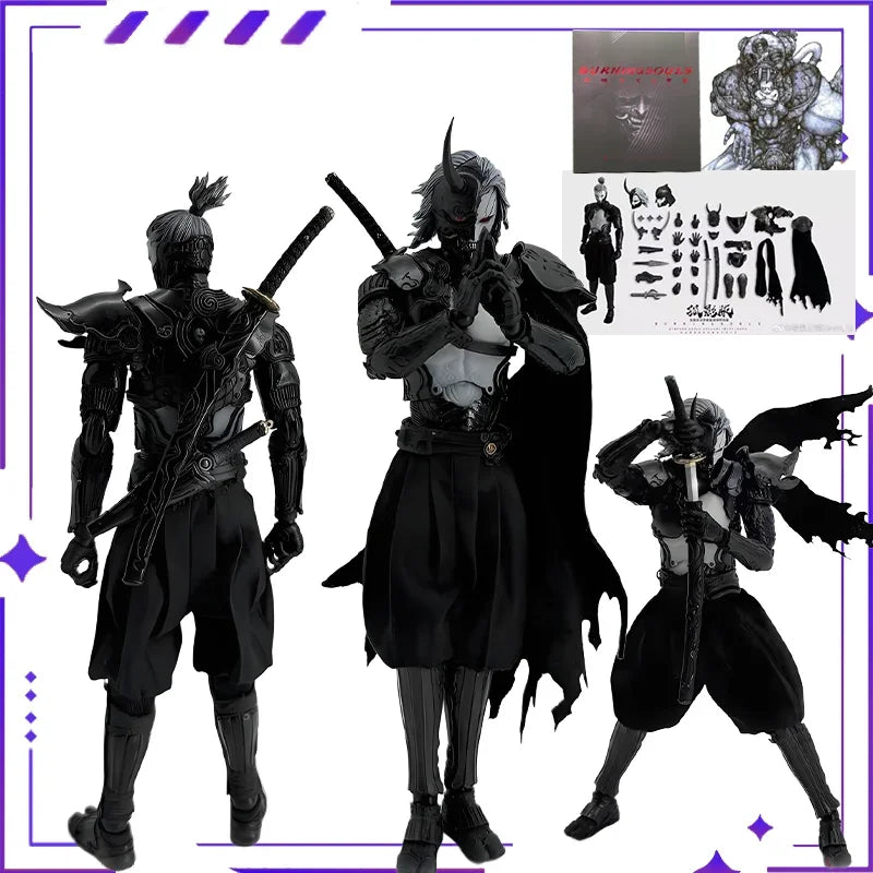 New Spot Dark Crown Original Authentic Burning Soul 6-inch Series 1/12 Double Shadow Version Movable Doll Toy Gift Collectibles