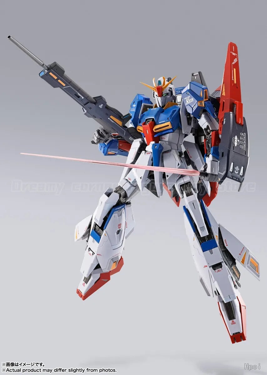 【In Stock】Original BANDAI SPIRITS METAL BUILD Mobile Suit Z Gundam MSZ-006 Zeta Gundam Action Figure Mecha Collection Toy