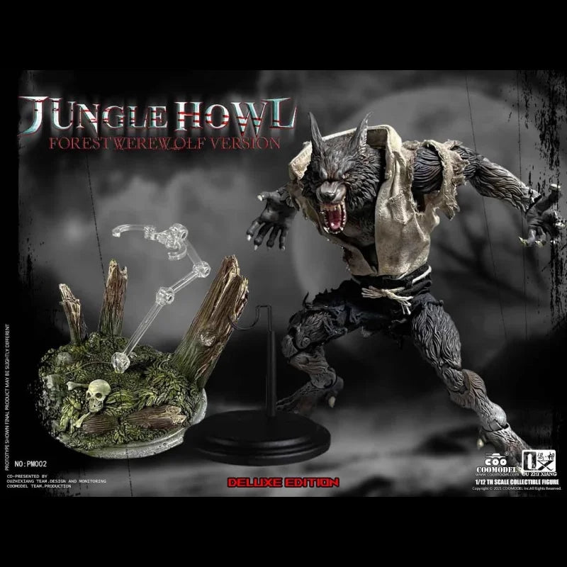 IN STOCK Special Offer COOMODEL X OUZHIXIANG PM001 PM002 PM003 PM004 1/12 Palmtop Monster Howl Werewolves Jungle  Action Figures