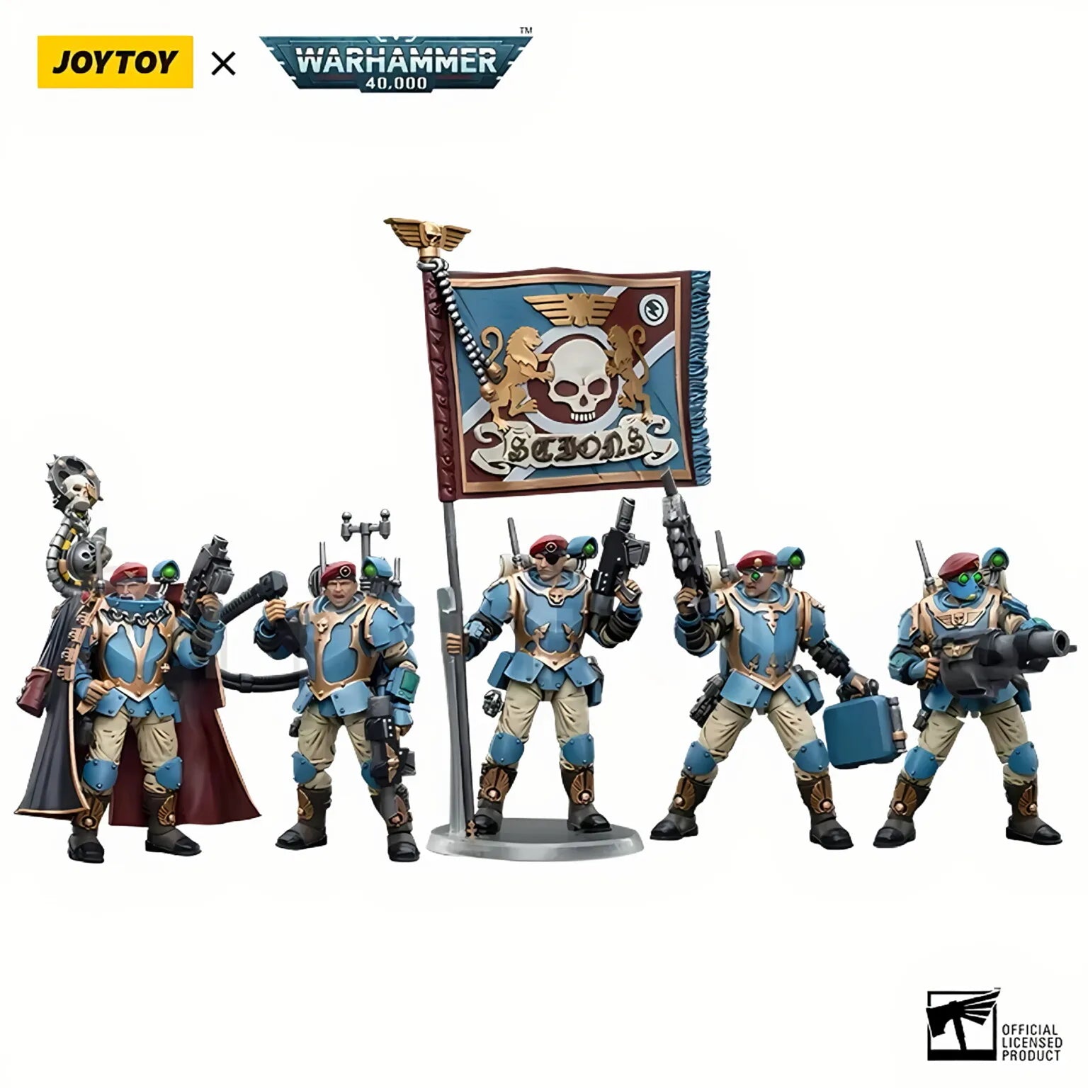 1/18 JOYTOY Action Figure 40K Astra Militarum Anime Model Toy