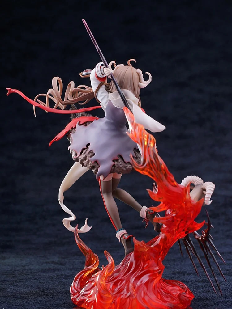 29cm Anime GK Statue Arknights Eyjafjalla Woolly Lamb Ver. Collectible PVC Figure Desktop Display Model for Fans