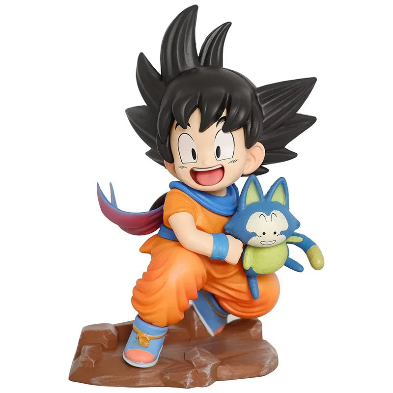 Anime Dragon Ball Z Cloud Goku Kids Figures Krillin Shark Egg Buu Gotenks Trunks Action Figures Babidi Q version PVC Model Toys