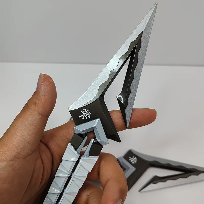 Нож Valorant Melee, играчка Kuronami No Yaiba, меч, настолен орнамент, нож, играчка, игра, периферни устройства, фигурка, метални занаяти, подаръци