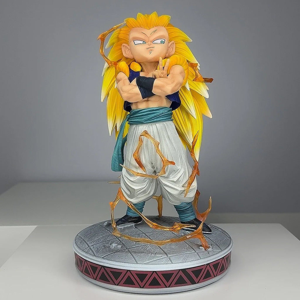 Dragon Ball Z Figuren Super Saiyajin Gotenks Anime Figur Ghost Squad Modell Statue Puppe Sammlung Dekoration Kinder Spielzeug Geschenk