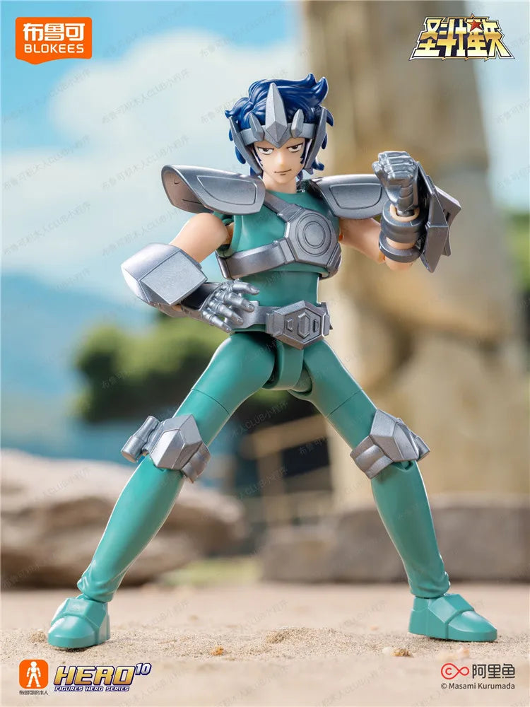 Blokees Saint Seiya Galaxy Version 1-2 Gold Cloth Aiolos Shura Ikki Shun Camus Hoyoga Dohko Milo Shiryu Movable Model Figures