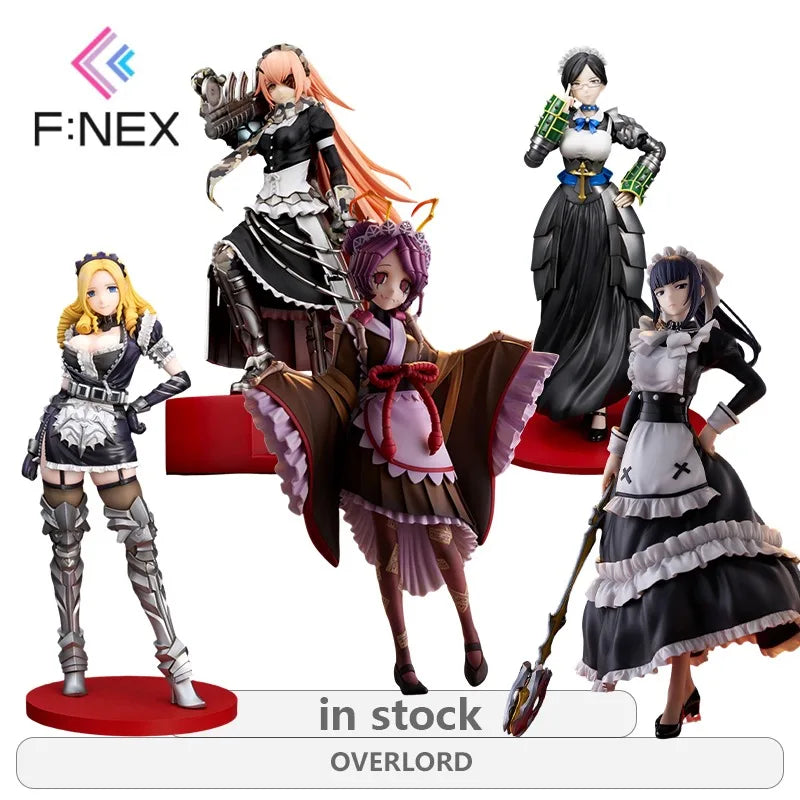 FNEX Original OVERLORD Series Emma Basilisa Zeta\Naberal Gamma\Soliuxiang Epsilon\By Lily Alpha Anime Not Movable Figure Statue