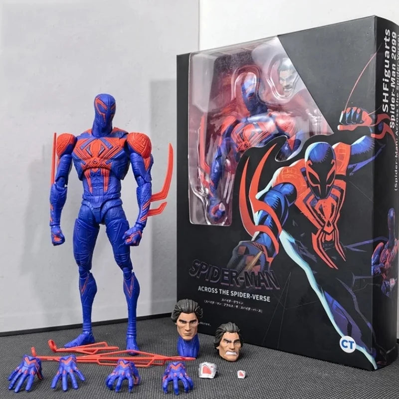 In Stock Ct Toys Spiderman Mafex 143 Ben Reilly Comic Ver The Amazing Spider-Man 001 Anime Action Figure Figurine Toys Kids Gift