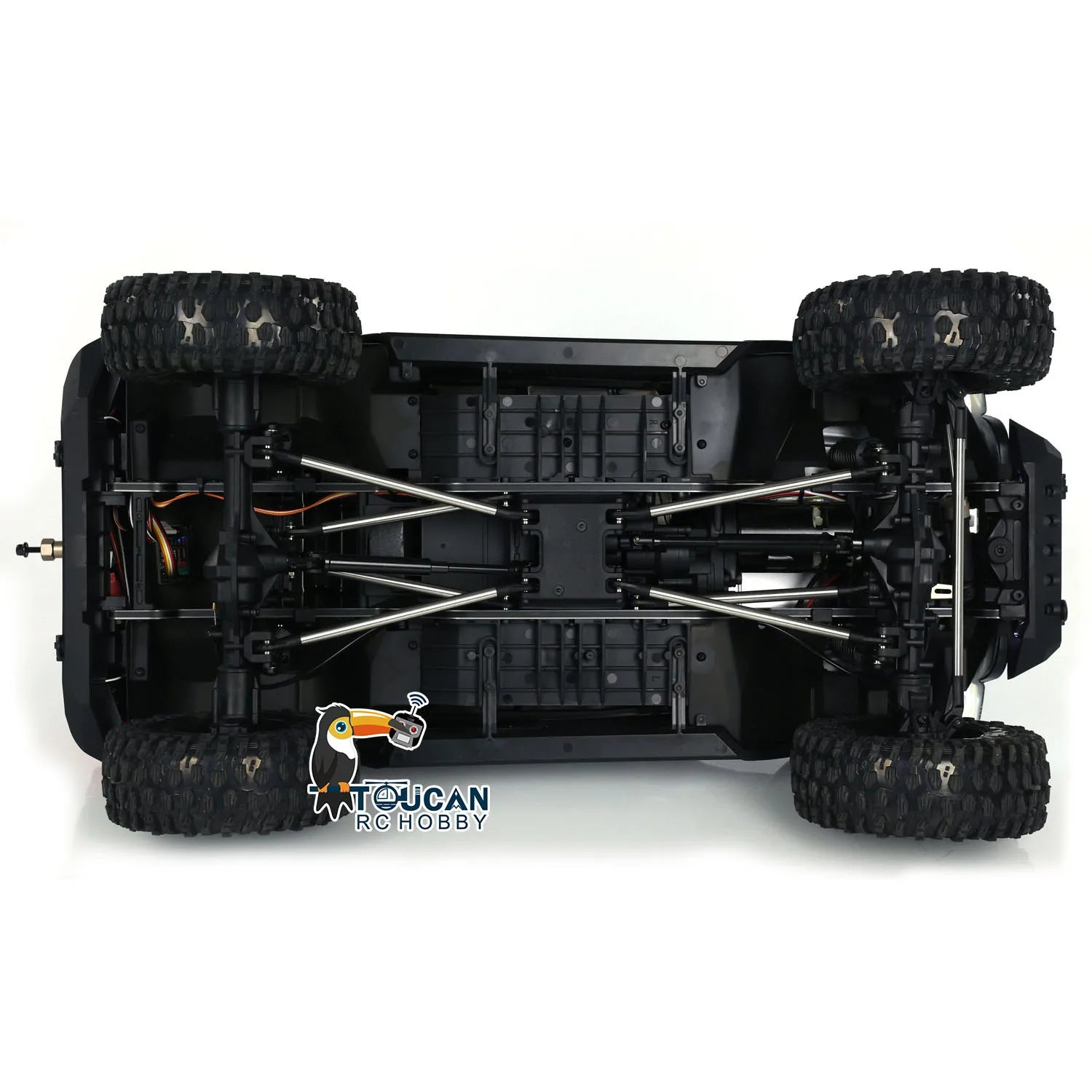 1/8 RC Crawler 4WD 4x4 Climbing Rock Car YIKONG YK4082 V3 Model Radio Control Off-road Vehicles with Light System RC Toys Gifts