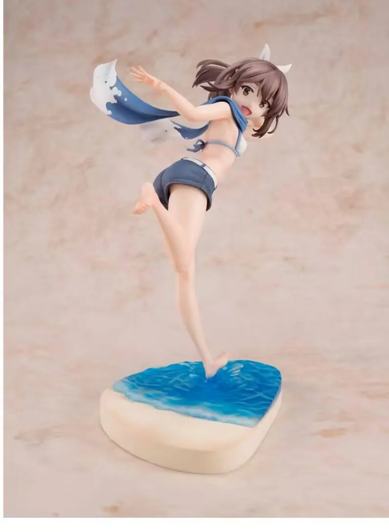 In Stock Original BOFURI: I Don't Want To Get Hurt So I'll Max Out My Defense Honjou Maple Shiramine Risa Sally Anime Figure Toy