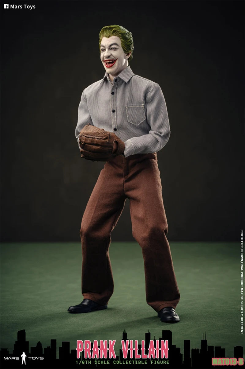In Stock Mars Toys MAT013 1/6 Prank Villain Figure Model 12'' Soldier Action Figure Body Doll Full Set Collectible Toy