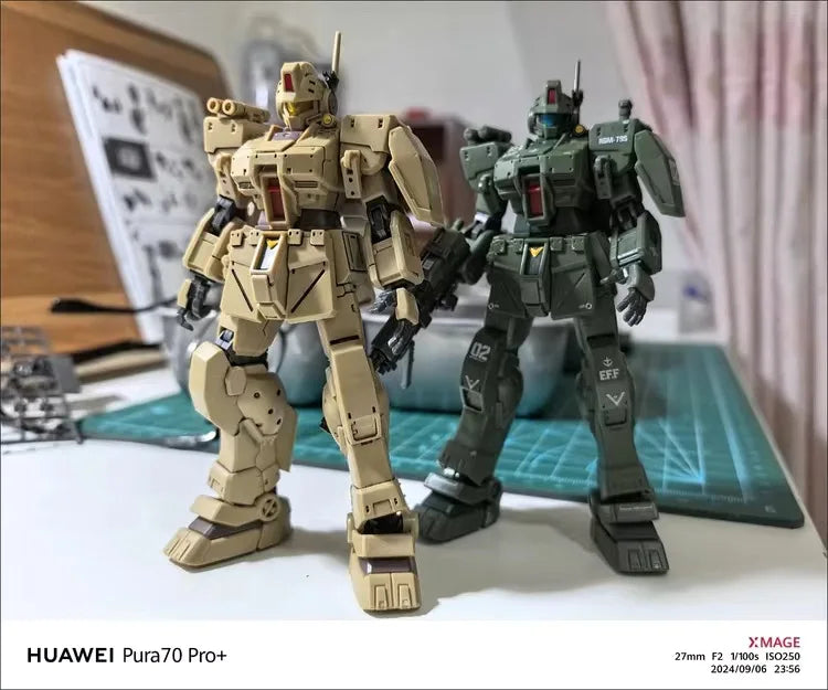 XFS HG GTO RGM-79S GM Spartan Assembly Model 1/144 Desert Type Kit Spartan Action Figures Robot Mecha Plastic Model Toy Gifts