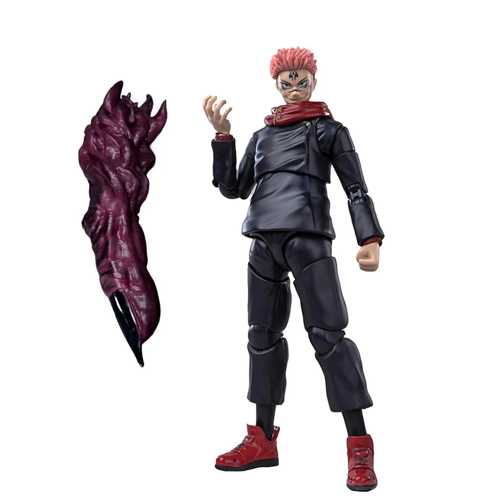 18CM Anime Figure JJK Itadori Yuji and Finger of Ryomen Sukuna Collection Model Action Figure Halloween props for Children Gifts