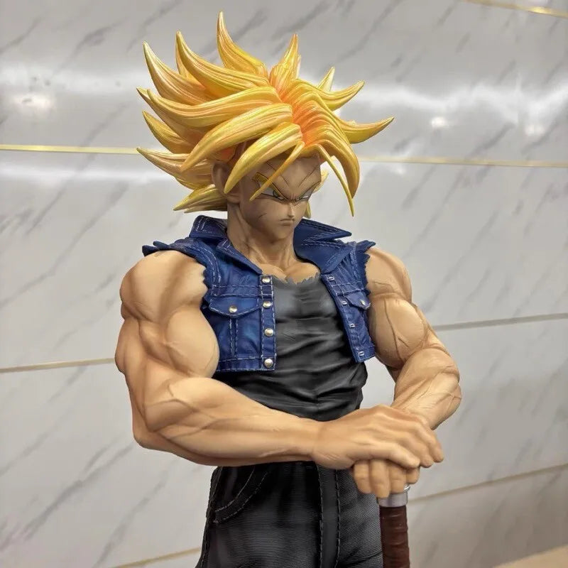 JT Studio Trunks 53cm Oversize Dragon Ball Z DBZ Anime Figures Action Figure PVC Desktop Ornament Statue Figurine Figma Toys