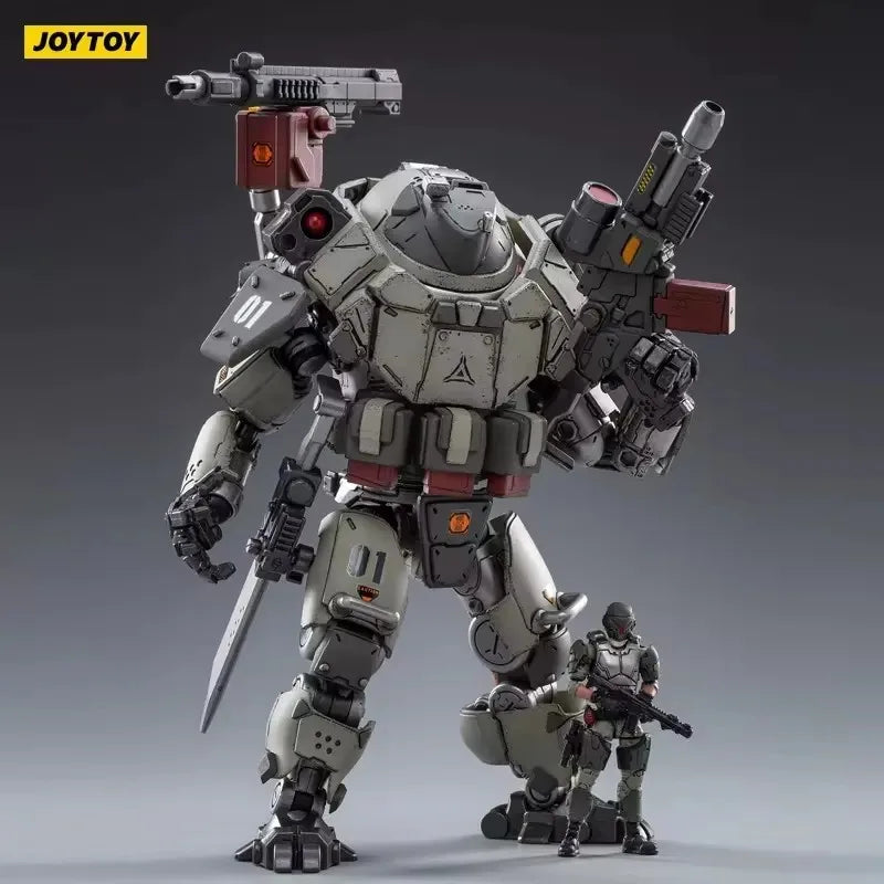 JOYTOY 1/25 God of War 86 Tiekui Dual Pilot  lron Wrecker Steel Bone Mecha Christmas Present Hobby Action Figures Model Toys