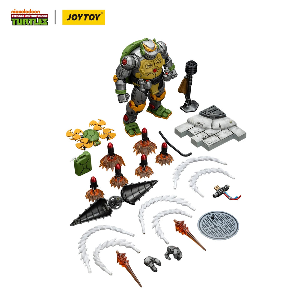 【MT】JOYTOY TMNT-Metalhead 1/18 Action Figure Toy Model Collection