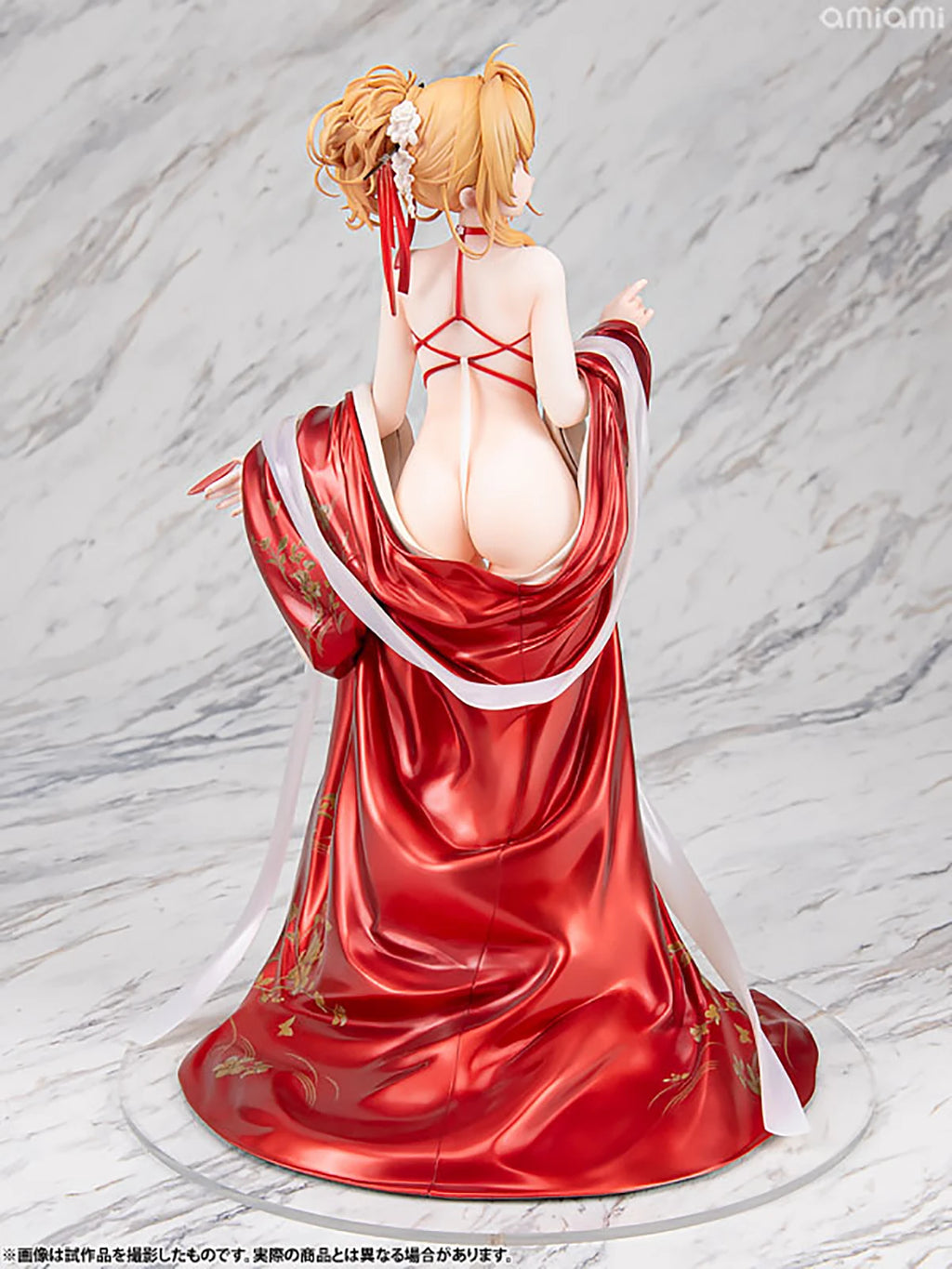 Original Genuine Alter Prepainted Azur Lane Glorious Chinese New Year Ver. 1/7 H=26cm Figure Collection Gift Gorgeous Detachable