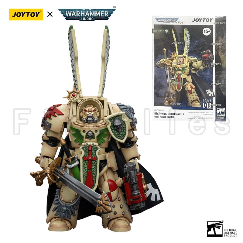 1/18 JOYTOY Action Figure 40K Dark Angels Deathwing Knight Anime Model